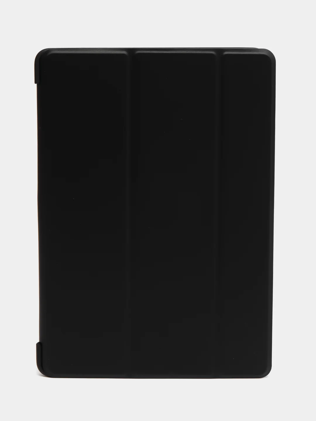Черный чехол-книжка для планшета Apple iPad 10.2 7/8/9 поколения 2019/2020/2021 силикон КАРТОФАН