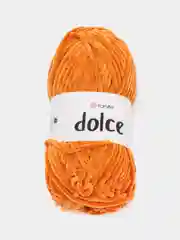 Терракотовый пряжа Плюшевая YarnArt Dolce 100% Микрополиэстер 100г 120м (Велюровая ЯрнАрт Долче)