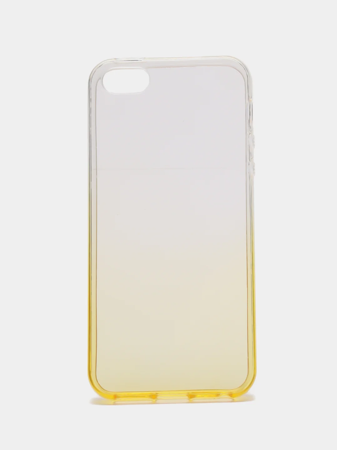 Желтый силиконовый чехол для iPhone 5 / 5s / SE