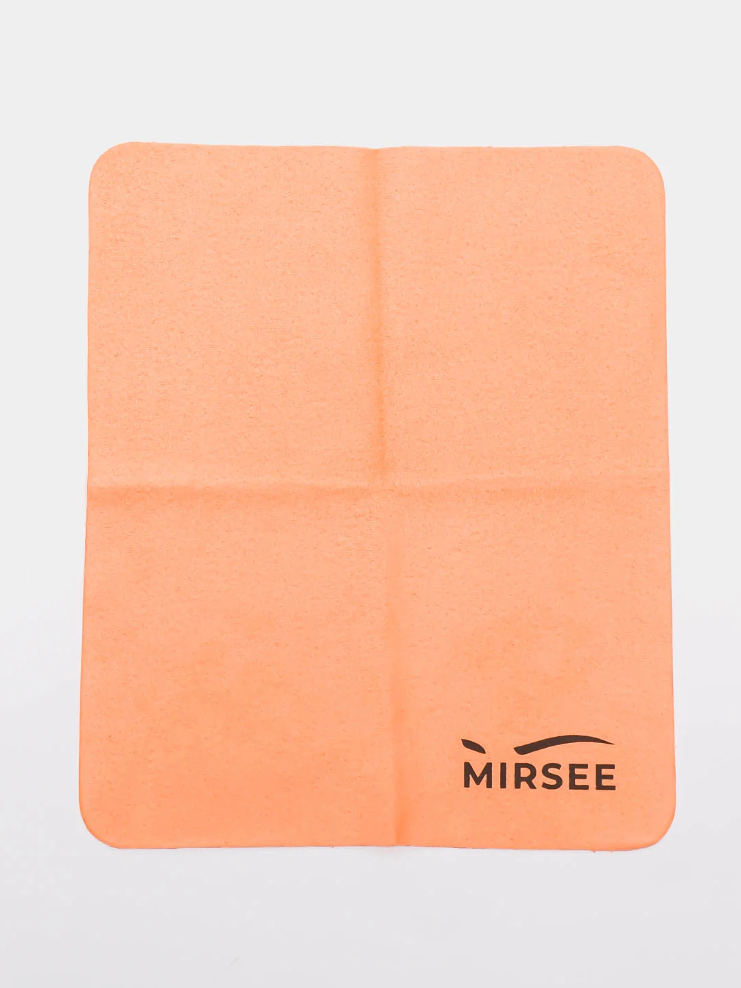 Оранжевый салфетка для очистки очков, линз, экрана телефона MIRSEE