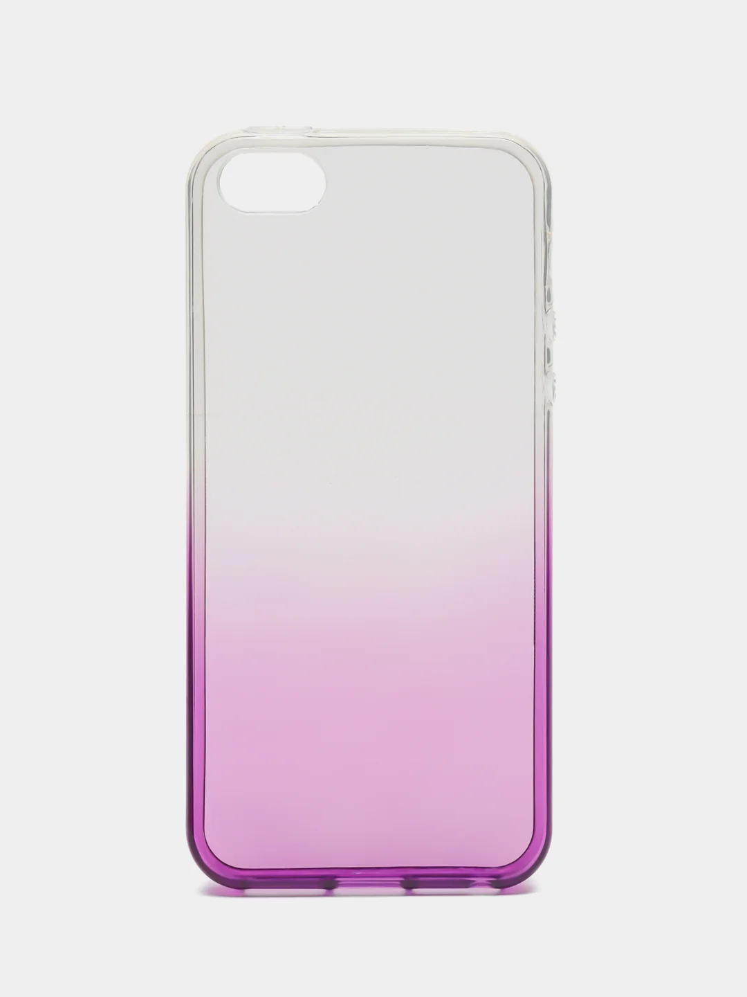 Фиолетовый силиконовый чехол для iPhone 5 / 5s / SE