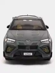Серый модель автомобиля Lamborghini Urus дым/свет/звук