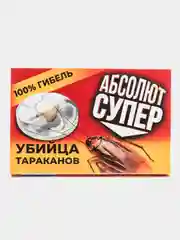 Абсолют Супер, приманка от тараканов, 6 дисков-контейнеров в коробке