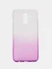 Фиолетовый силиконовый чехол на Samsung Galaxy J8 2018