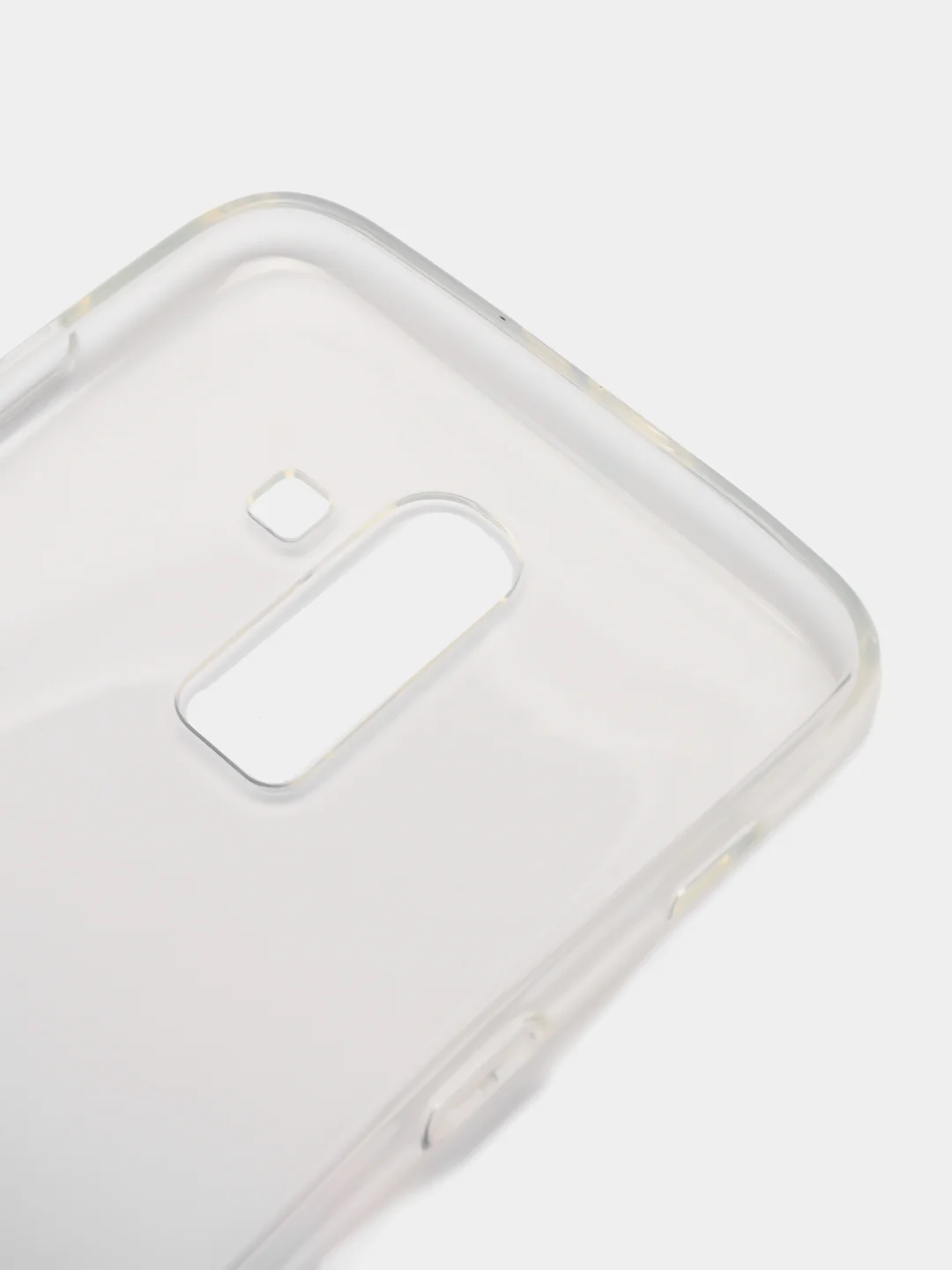 Фиолетовый силиконовый чехол на Samsung Galaxy J8 2018