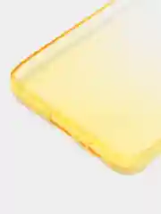 Желтый силиконовый чехол на Samsung Galaxy J8 2018