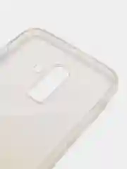 Желтый силиконовый чехол на Samsung Galaxy J8 2018