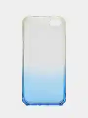 Голубой силиконовый чехол для iPhone 5 / 5s / SE