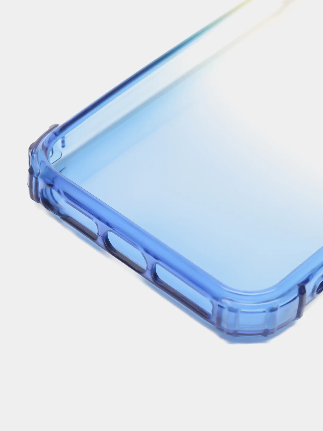 Голубой силиконовый чехол для iPhone 5 / 5s / SE