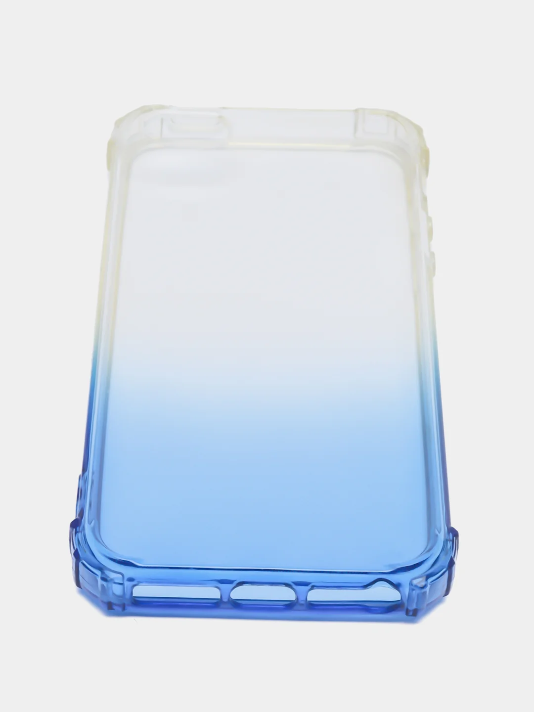 Голубой силиконовый чехол для iPhone 5 / 5s / SE