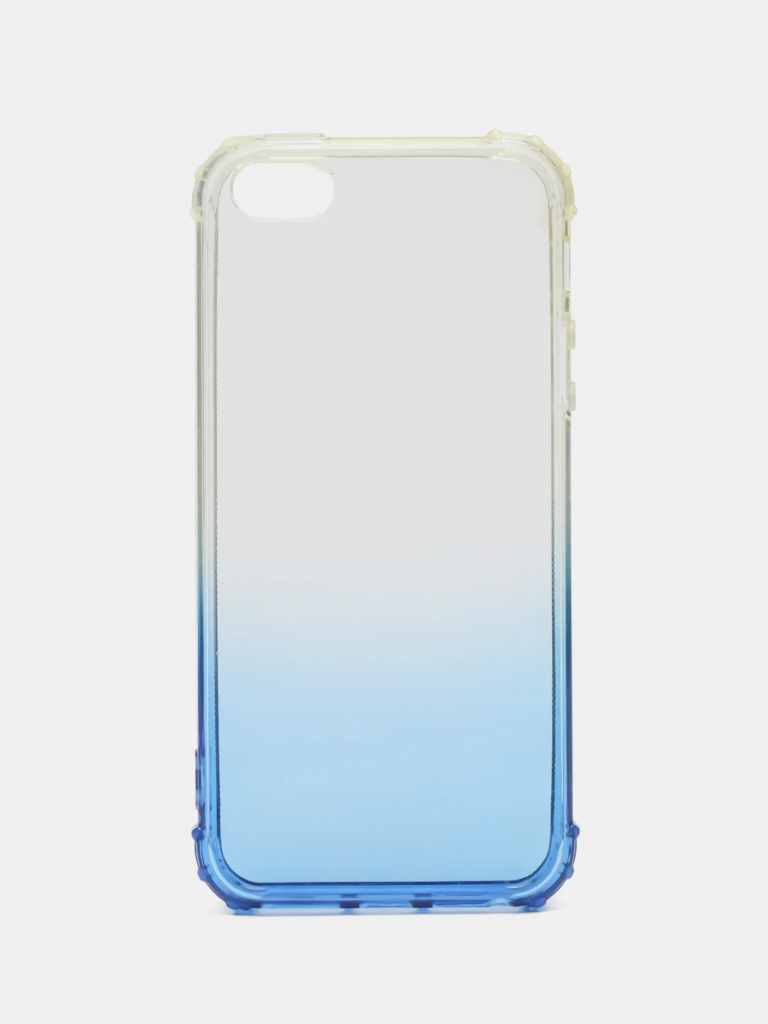 Голубой силиконовый чехол для iPhone 5 / 5s / SE