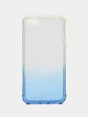 Голубой силиконовый чехол для iPhone 5 / 5s / SE