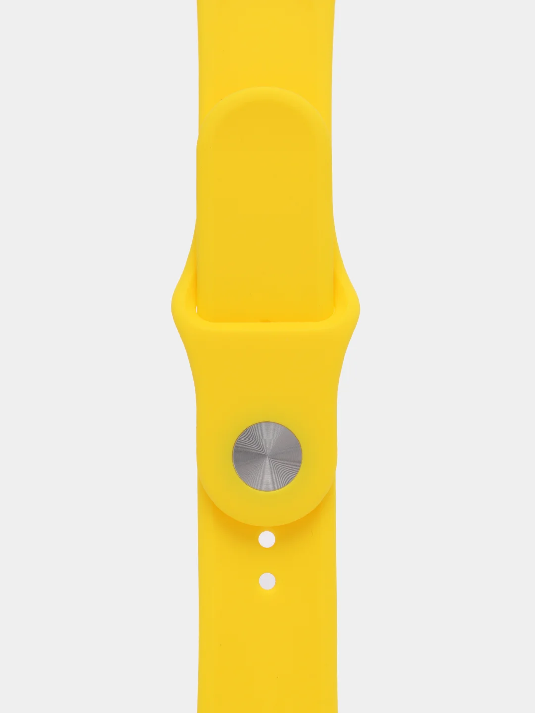 Желтый бампер с защитным стеклом и ремешком для Apple Watch 38/40/41/42/44/45/49