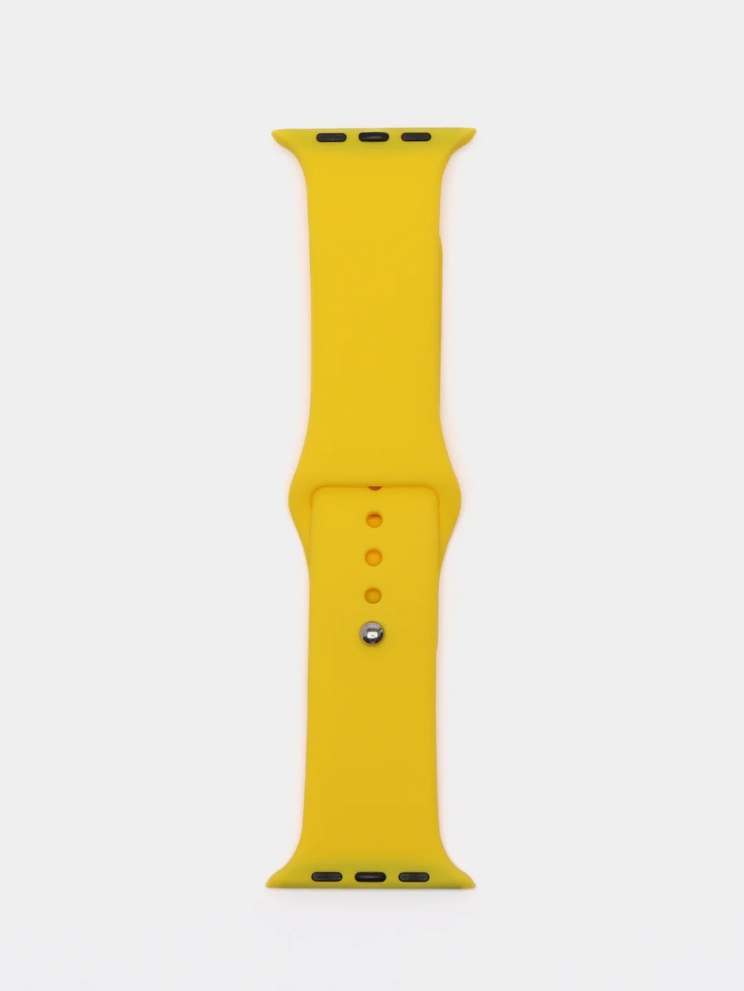 Желтый бампер с защитным стеклом и ремешком для Apple Watch 38/40/41/42/44/45/49