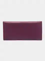 Фиолетовый кошелек женский из натуральной кожи кошельки для женщин клатч женский кожаный Портмоне