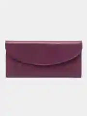 Фиолетовый кошелек женский из натуральной кожи кошельки для женщин клатч женский кожаный Портмоне