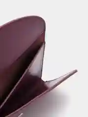 Фиолетовый кошелек женский из натуральной кожи кошельки для женщин клатч женский кожаный Портмоне