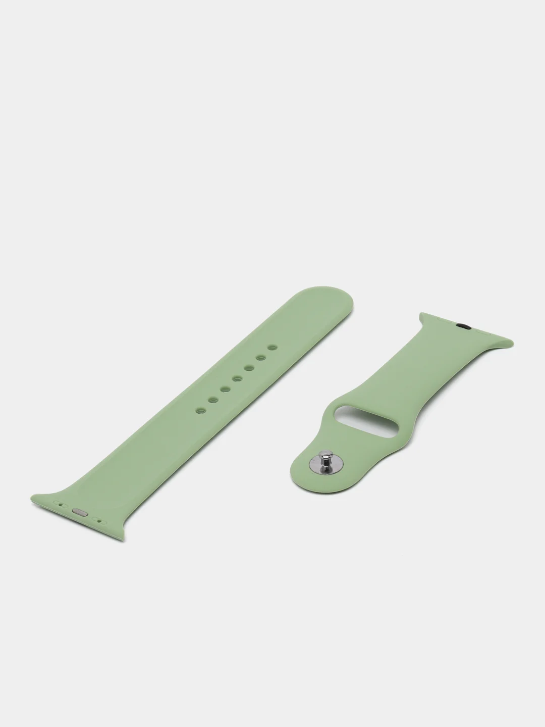 Лайм бампер с защитным стеклом и ремешком для Apple Watch 38/40/41/42/44/45/49