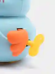 Голубой игрушка заводная "Уточка с шляпкой"