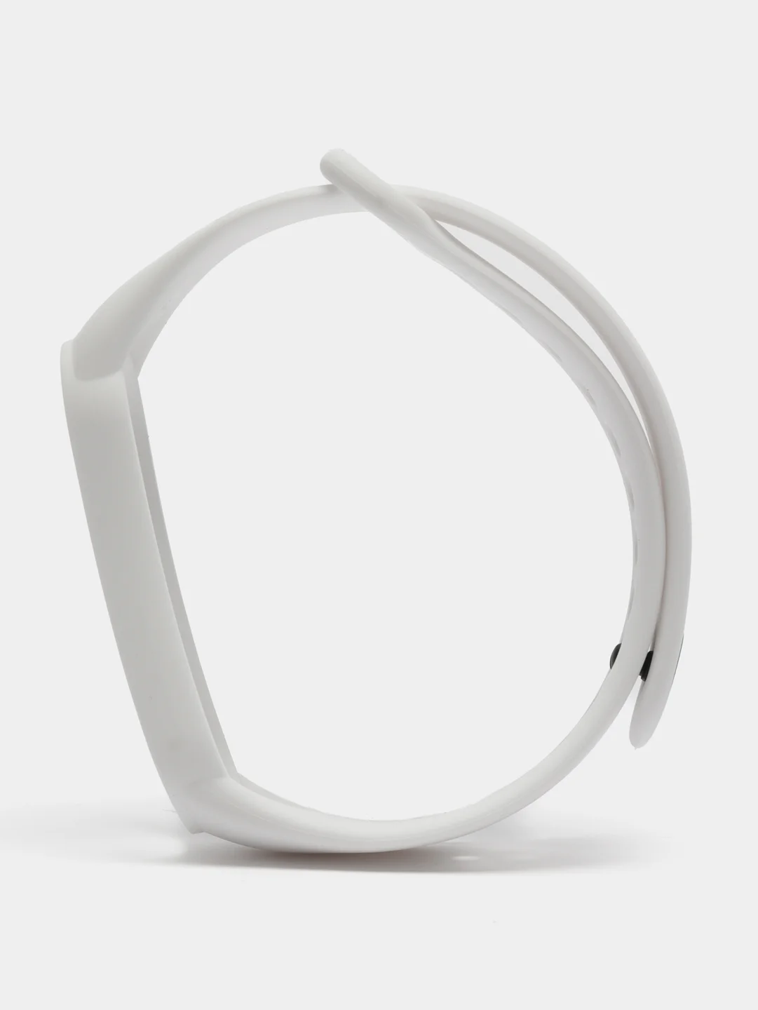 Белый силиконовый ремешок Xiaomi Mi Band 5 /Band 6/Band 7 Браслет для smart часов Ксяоми Ми бенд
