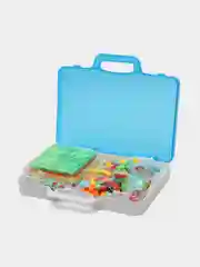 Синий 3d конструктор, разные виды