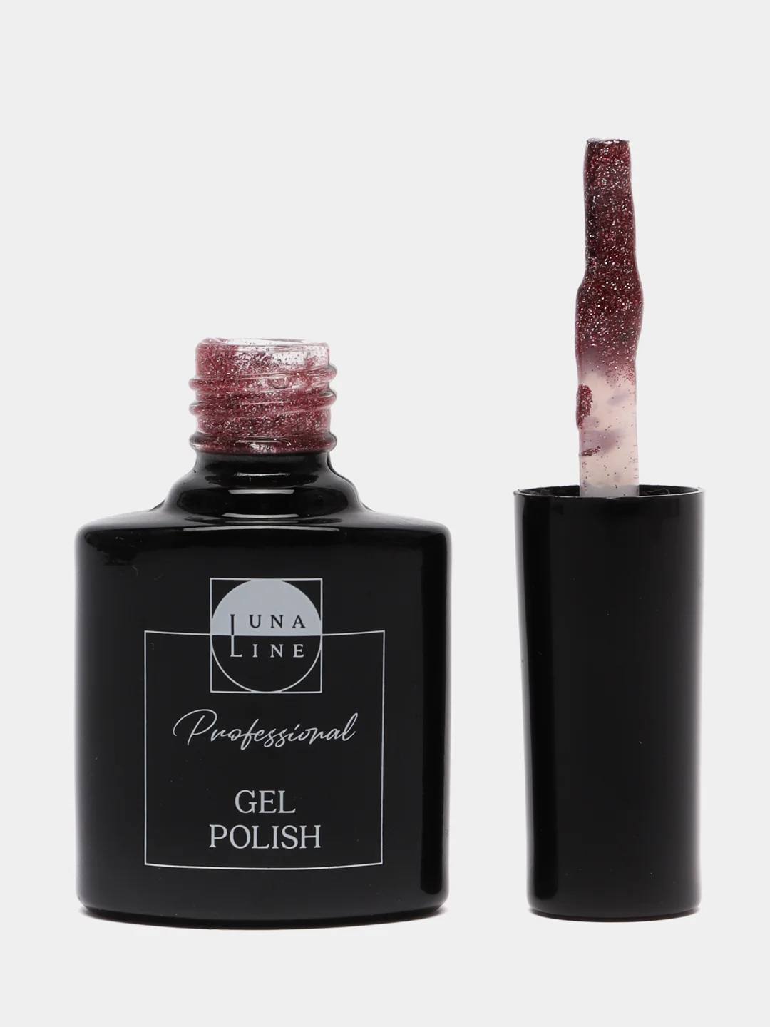 Кораллово-розовый светоотражающий гель-лак Luna Line Professional Flash, 10 мл