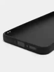 Черный чехол для Samsung Galaxy A34, Самсунг Галакси А34, силиконовый, матовый, черный