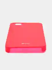 Красный силиконовый - пластиковый чехол для iPhone 5 / 5s / 5Se