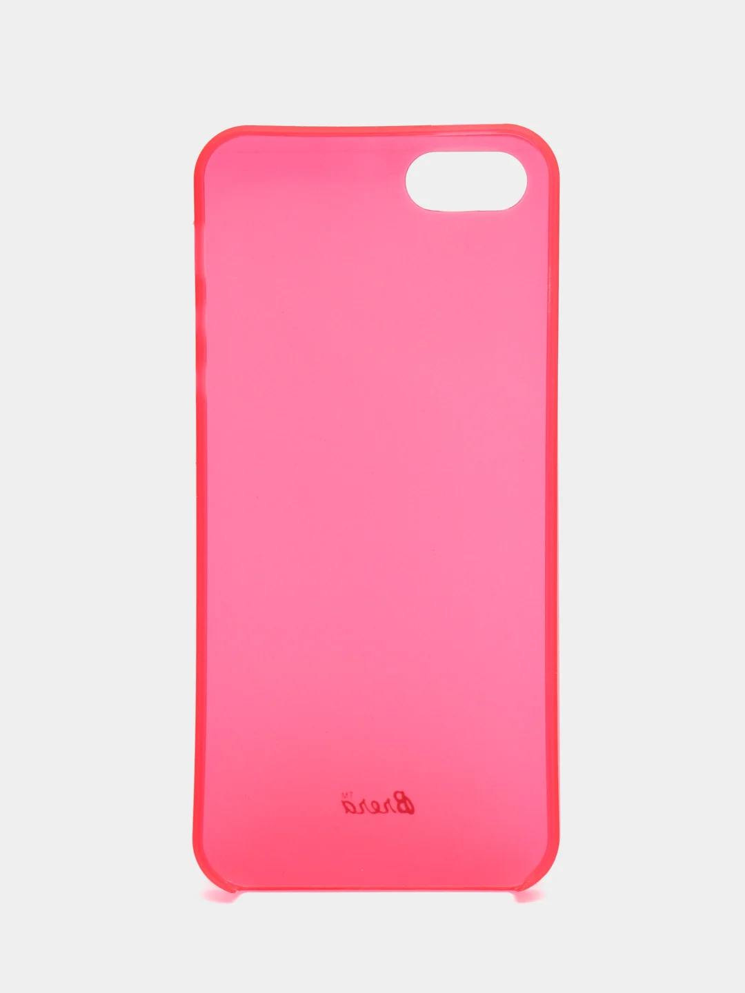 Красный силиконовый - пластиковый чехол для iPhone 5 / 5s / 5Se