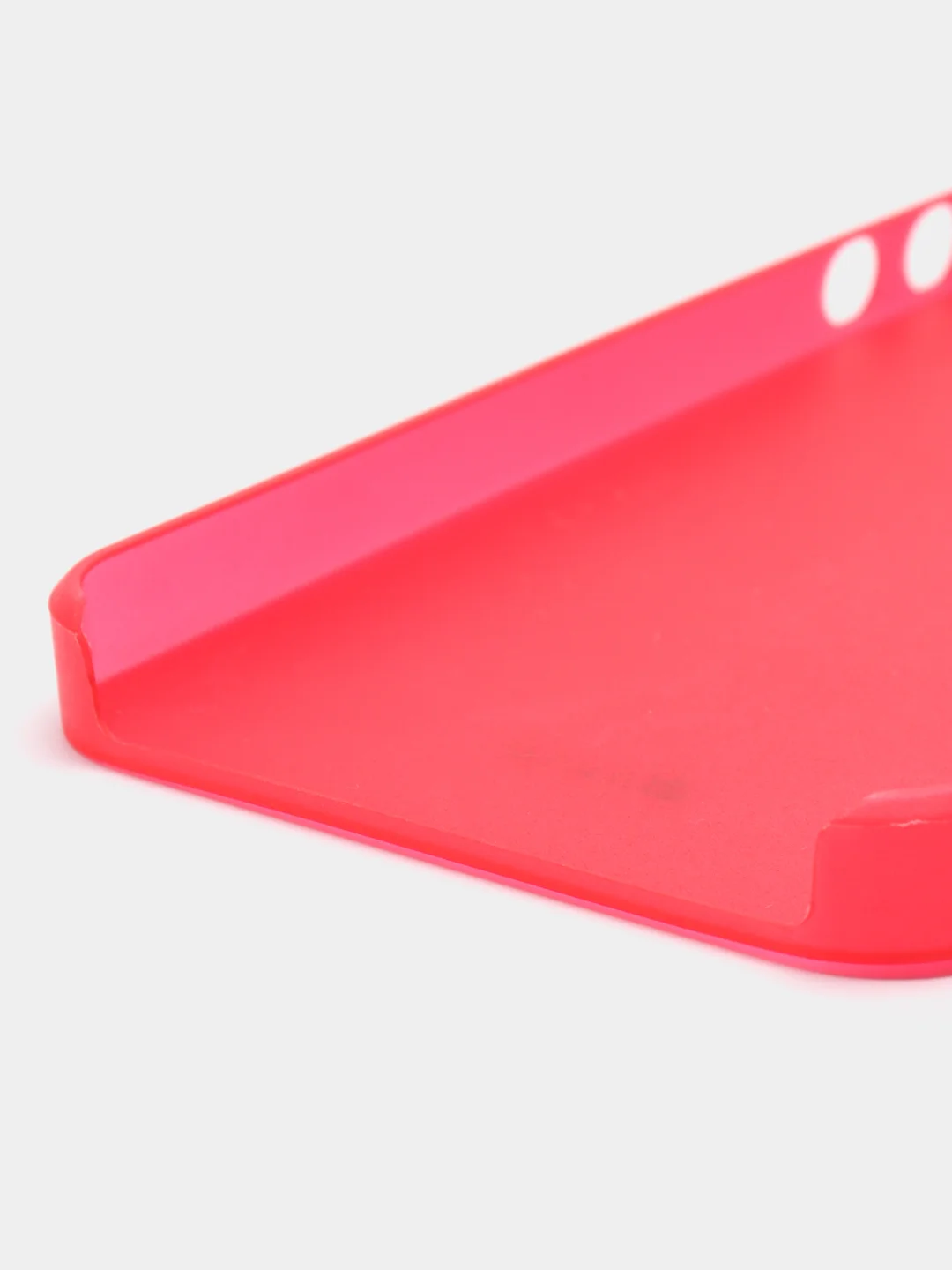 Красный силиконовый - пластиковый чехол для iPhone 5 / 5s / 5Se