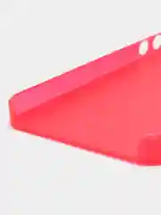 Красный силиконовый - пластиковый чехол для iPhone 5 / 5s / 5Se