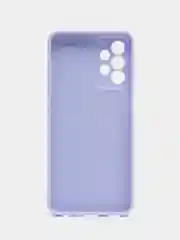 Сиреневый чехол Samsung Galaxy A23, Самсунг Галакси А23 твердый, пластиковый, глянцевый, под стекло
