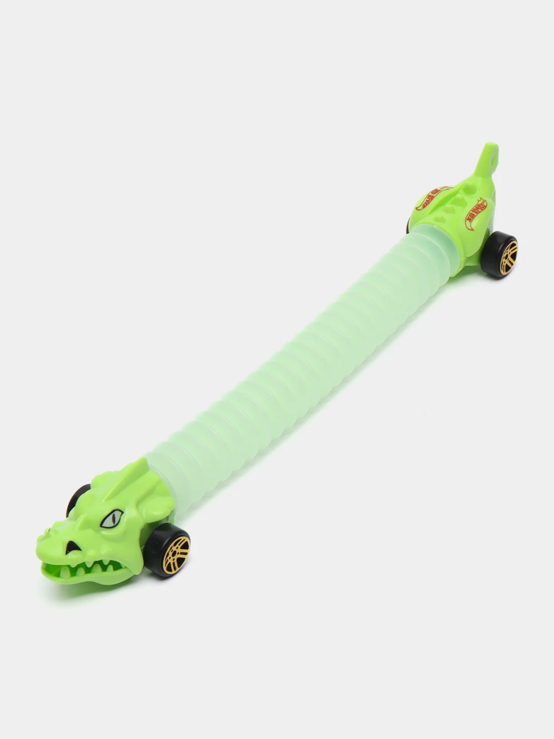 Салатовый машинка пружинка, светится, 10 х 3 х 2,5 см