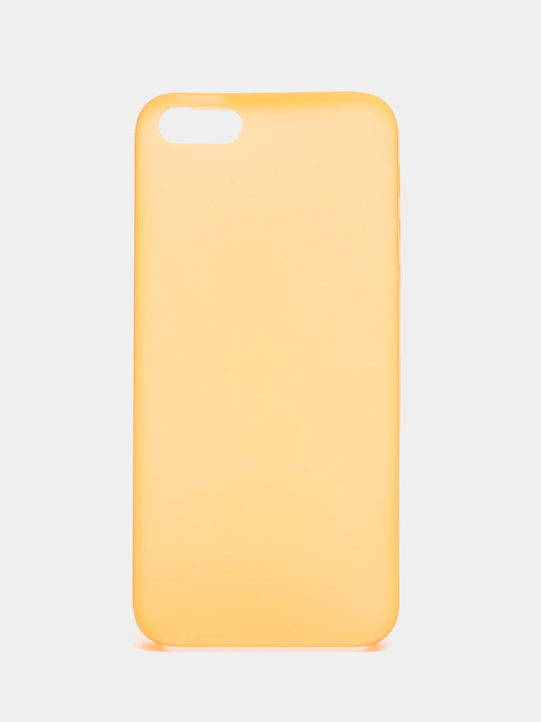 Оранжевый силиконовый - пластиковый чехол для iPhone 5 / 5s / 5Se