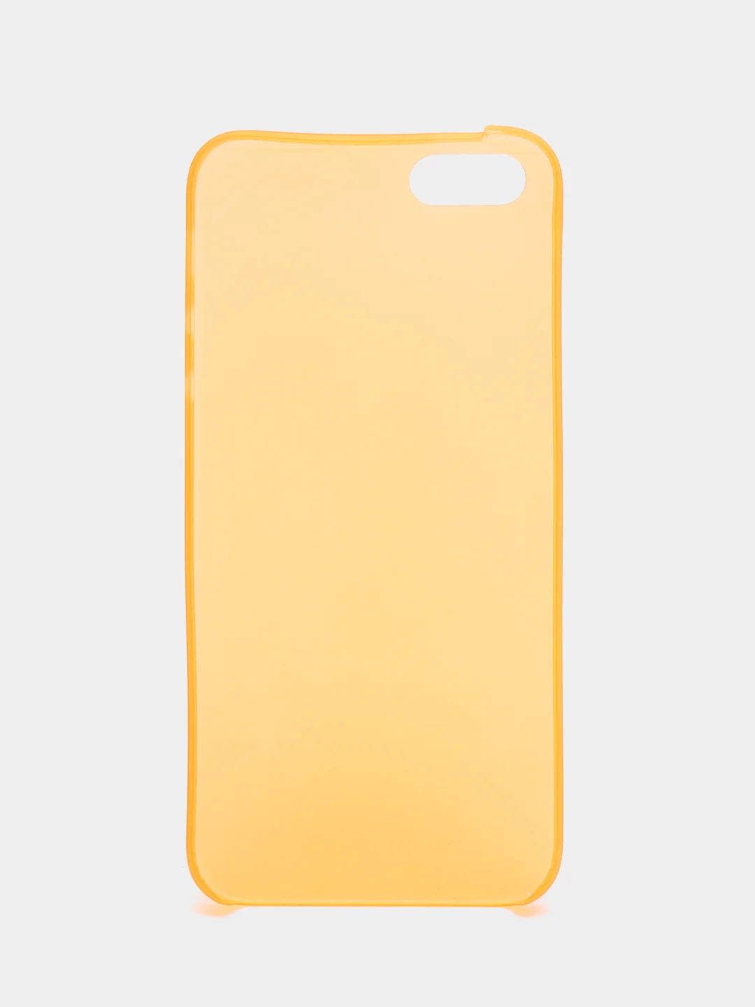 Оранжевый силиконовый - пластиковый чехол для iPhone 5 / 5s / 5Se