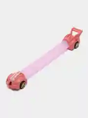 Розовый машинка пружинка, светится, 10 х 3 х 2,5 см