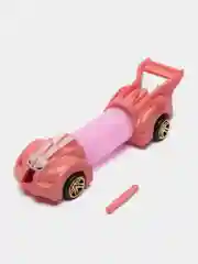 Розовый машинка пружинка, светится, 10 х 3 х 2,5 см