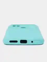 Ледяной силиконовый чехол на Xiaomi Poco C40 ( Сяоми Поко С40 ) прозрачный , защита камеры