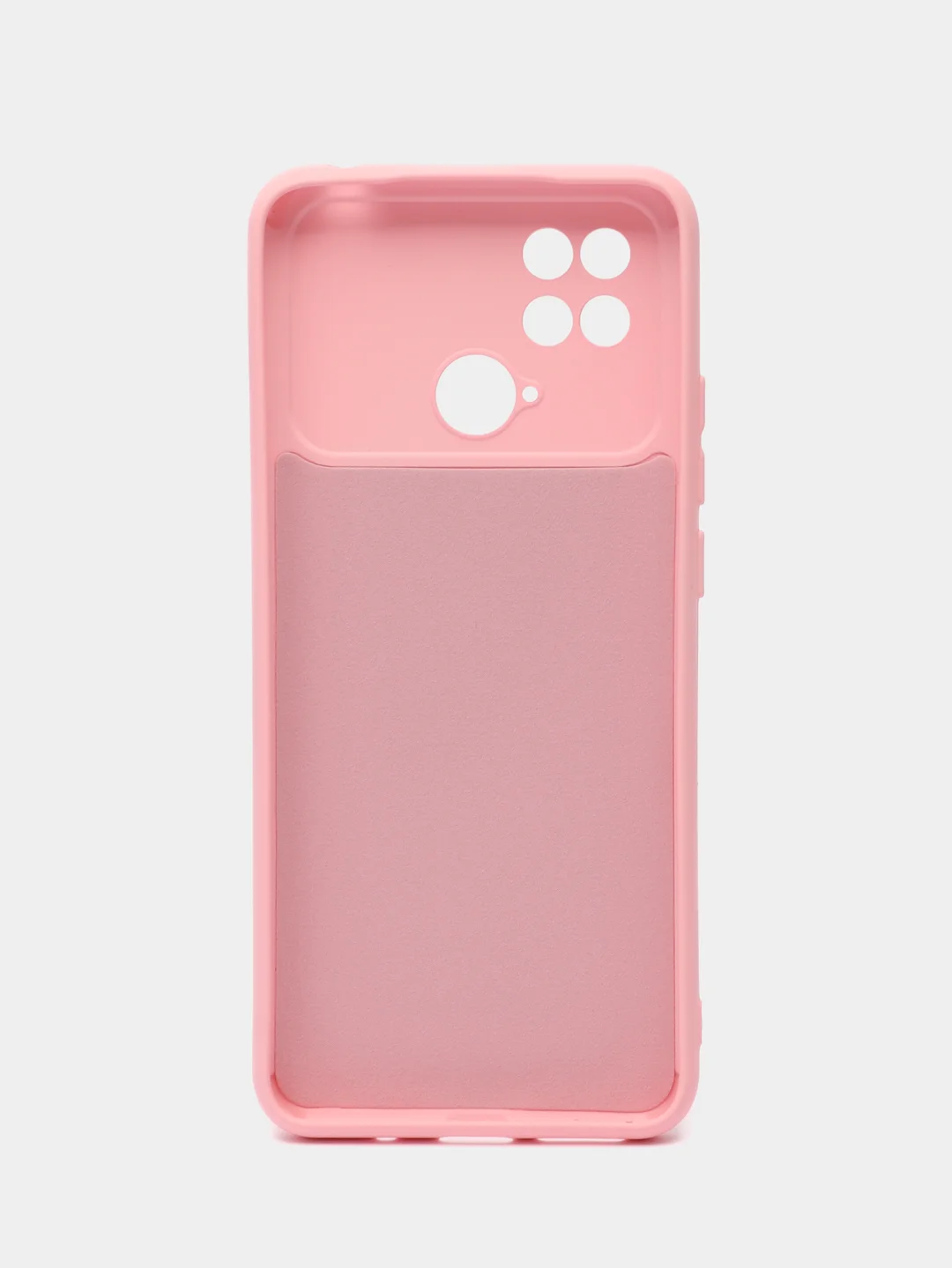 Конфетный силиконовый чехол на Xiaomi Poco C40 ( Сяоми Поко С40 ) прозрачный , защита камеры