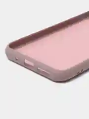 Сиреневый силиконовый чехол на Xiaomi Poco C40 ( Сяоми Поко С40 ) прозрачный , защита камеры