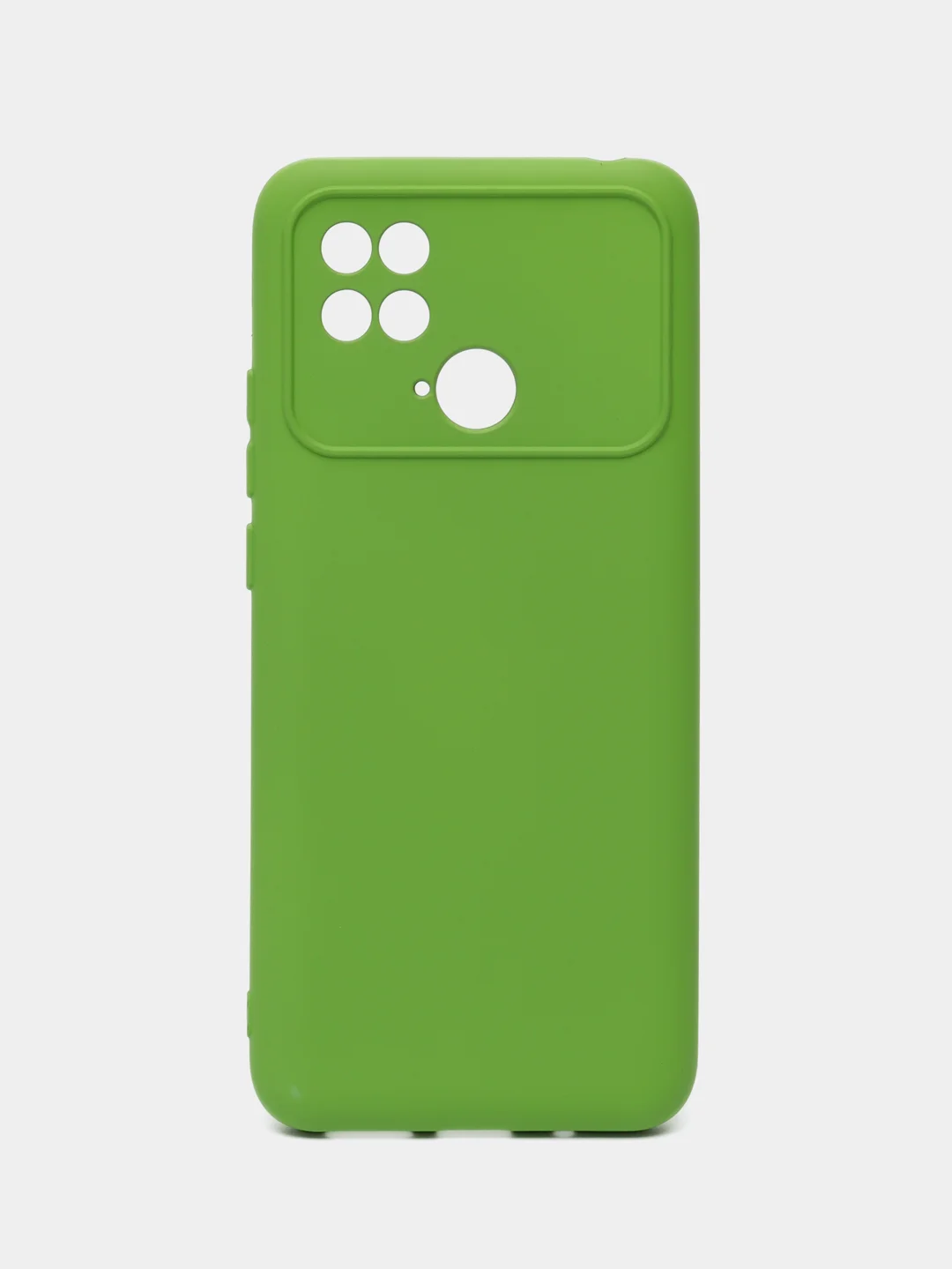 Лайм силиконовый чехол на Xiaomi Poco C40 ( Сяоми Поко С40 ) прозрачный , защита камеры