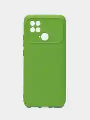 Лайм силиконовый чехол на Xiaomi Poco C40 ( Сяоми Поко С40 ) прозрачный , защита камеры