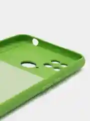 Лайм силиконовый чехол на Xiaomi Poco C40 ( Сяоми Поко С40 ) прозрачный , защита камеры