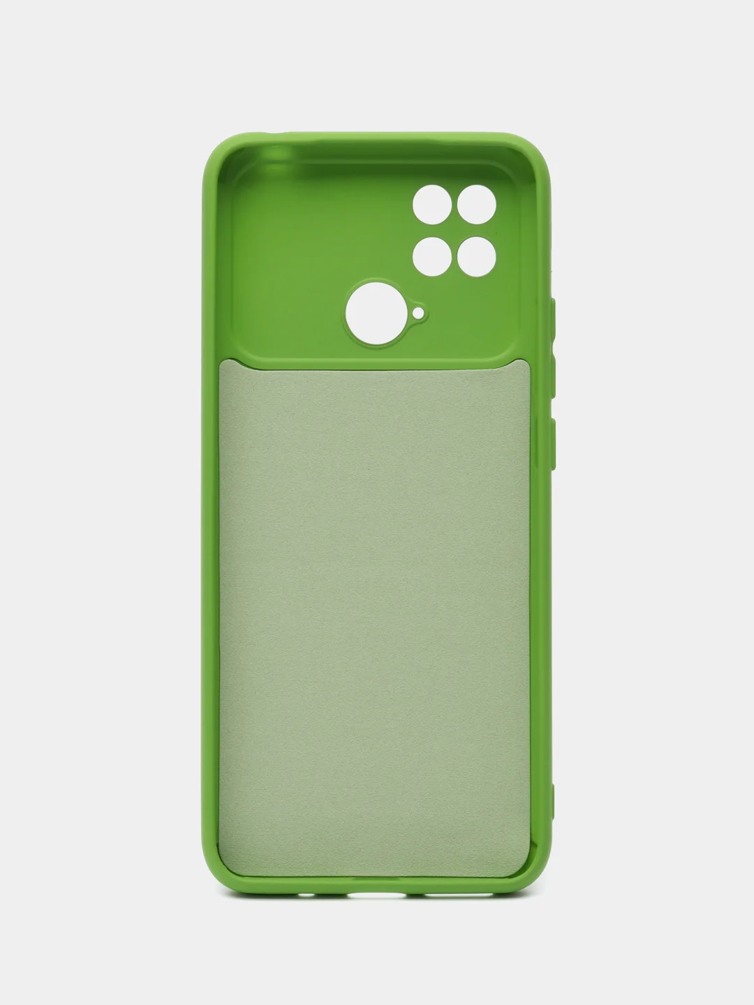 Лайм силиконовый чехол на Xiaomi Poco C40 ( Сяоми Поко С40 ) прозрачный , защита камеры