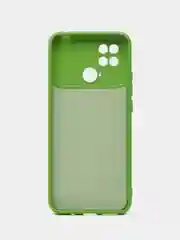 Лайм силиконовый чехол на Xiaomi Poco C40 ( Сяоми Поко С40 ) прозрачный , защита камеры