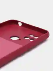 Марсала силиконовый чехол на Xiaomi Poco C40 ( Сяоми Поко С40 ) прозрачный , защита камеры