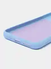 Лавандовый силиконовый чехол на Xiaomi Poco C40 ( Сяоми Поко С40 ) прозрачный , защита камеры