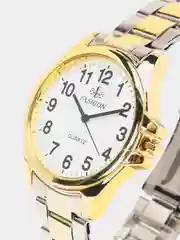 Светло-жёлтый мужские кварцевые часы