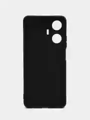 Черный чехол для Realme C55 (Реалми С55), прозрачный противоударный