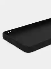 Черный чехол для Realme C55 (Реалми С55), прозрачный противоударный